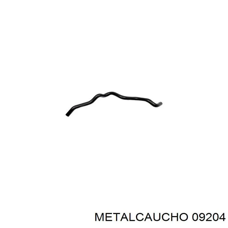 Compre 09204 Metalcaucho Mangueira (cano derivado) inferior do radiador de esfriamento