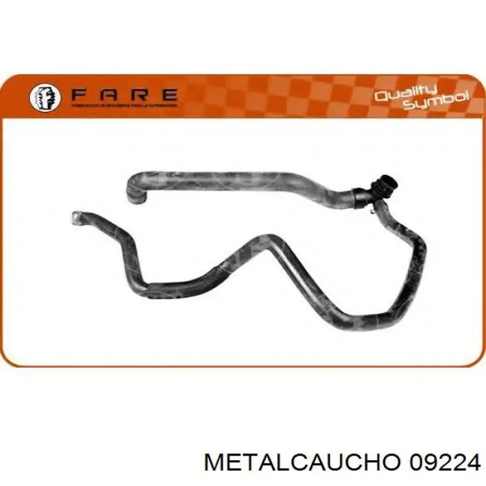 Compre 1351AR Peugeot/Citroen Mangueira (cano derivado) inferior do radiador de esfriamento