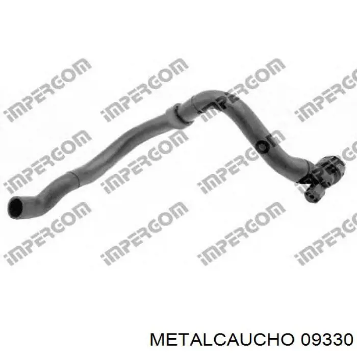 Compre 09330 Metalcaucho Mangueira (cano derivado) inferior do radiador de esfriamento