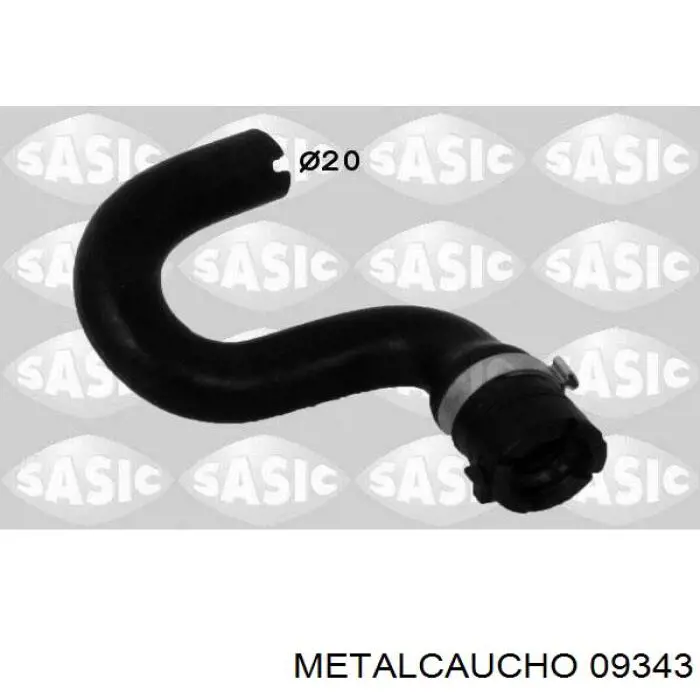 Mangueira (cano derivado) do sistema de esfriamento Metalcaucho 09343 preço, a partir de 35,81 USD
