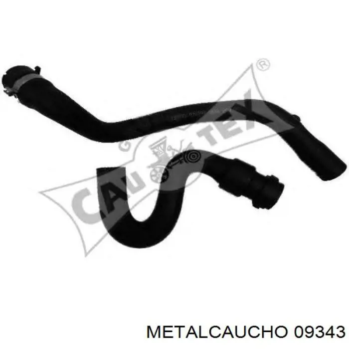Compre 09343 Metalcaucho Mangueira (cano derivado) do sistema de esfriamento