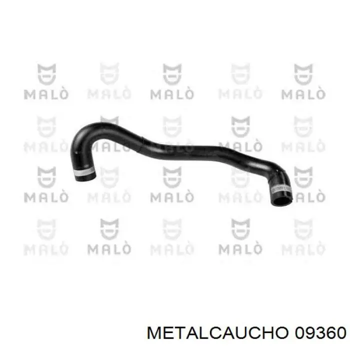 Cano derivado de ventilação de cárter (de separador de óleo) 9360 Metalcaucho