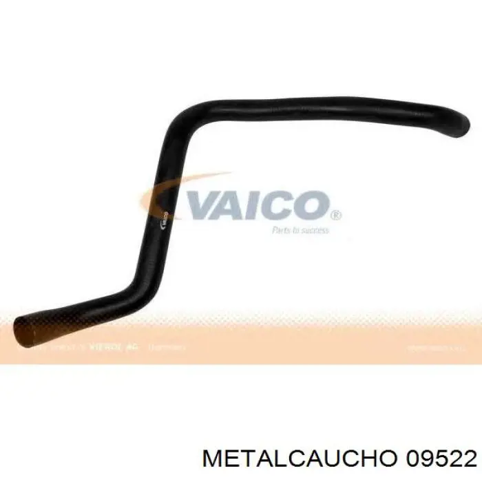 Compre 09522 Metalcaucho Mangueira (cano derivado) inferior do radiador de esfriamento