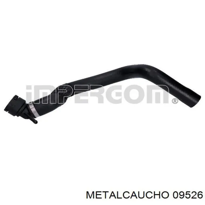 Mangueira (cano derivado) do radiador de esfriamento superior Metalcaucho 09526 preço, a partir de 26,66 USD
