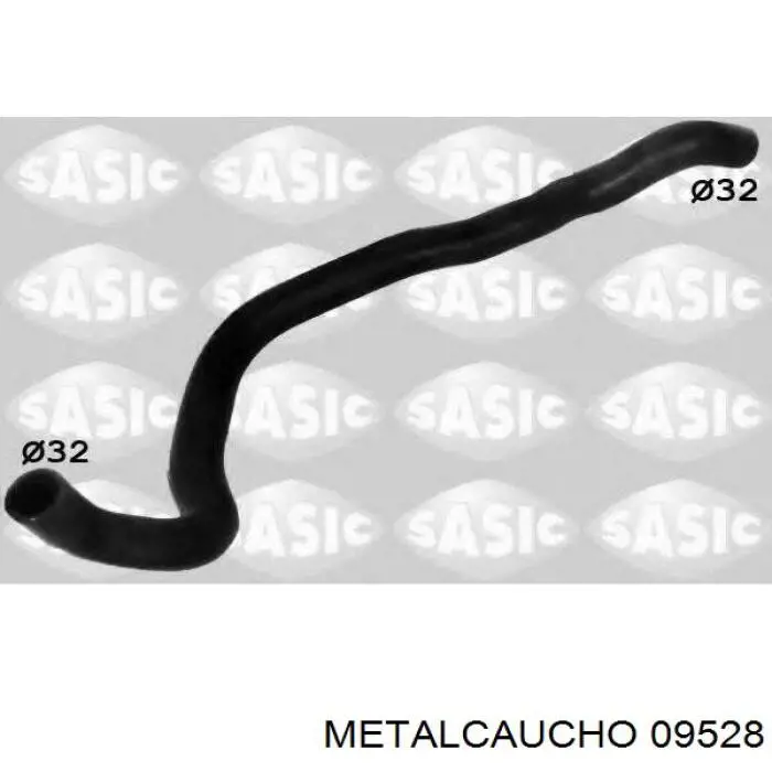 Mangueira (cano derivado) inferior do radiador de esfriamento Metalcaucho 09528 preço, a partir de 20,95 USD