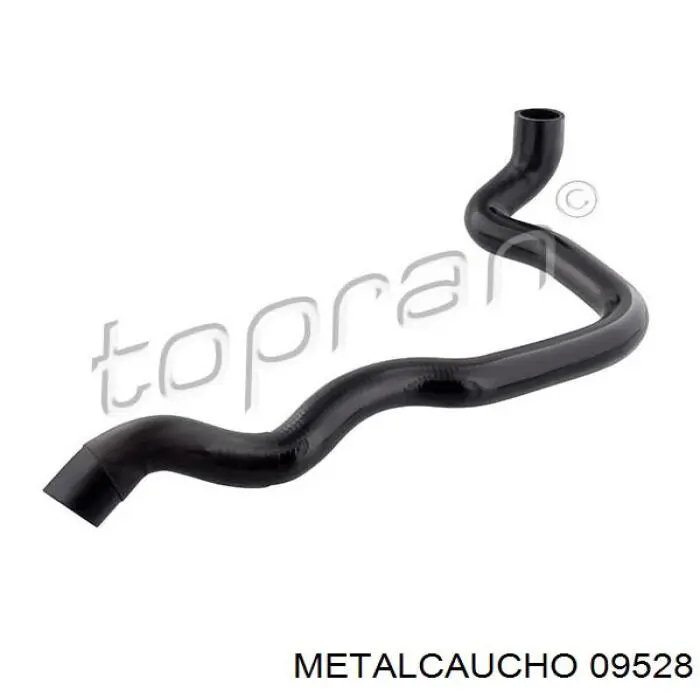Compre 09528 Metalcaucho Mangueira (cano derivado) inferior do radiador de esfriamento
