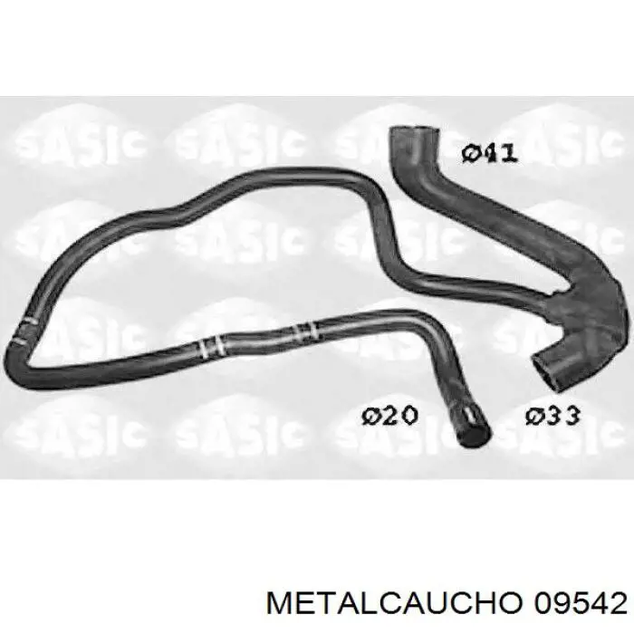Compre 6336100 Opel Mangueira (cano derivado) do sistema de esfriamento