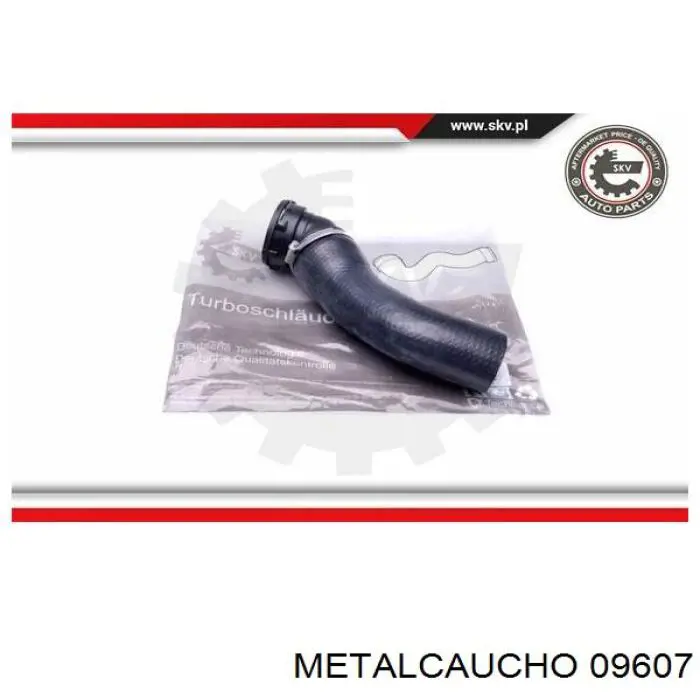 Compre 09607 Metalcaucho Mangueira (cano derivado) de intercooler