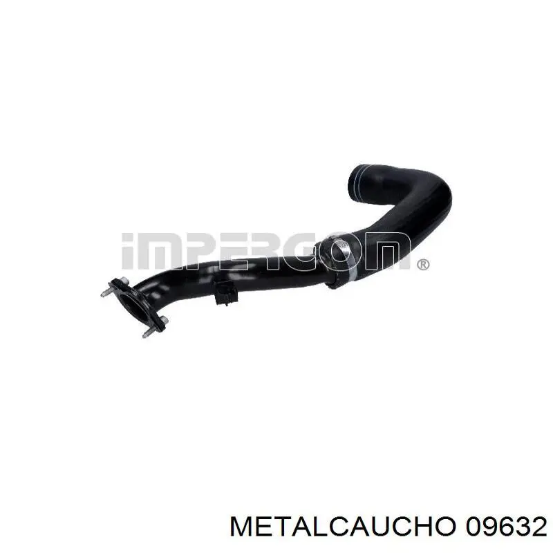 09632 Metalcaucho Cano derivado de ar, saída de turbina (supercompressão)