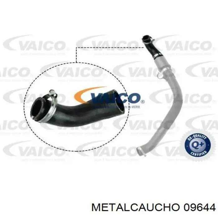 Mangueira (cano derivado) de intercooler Metalcaucho 09644 preço, a partir de 25,69 USD