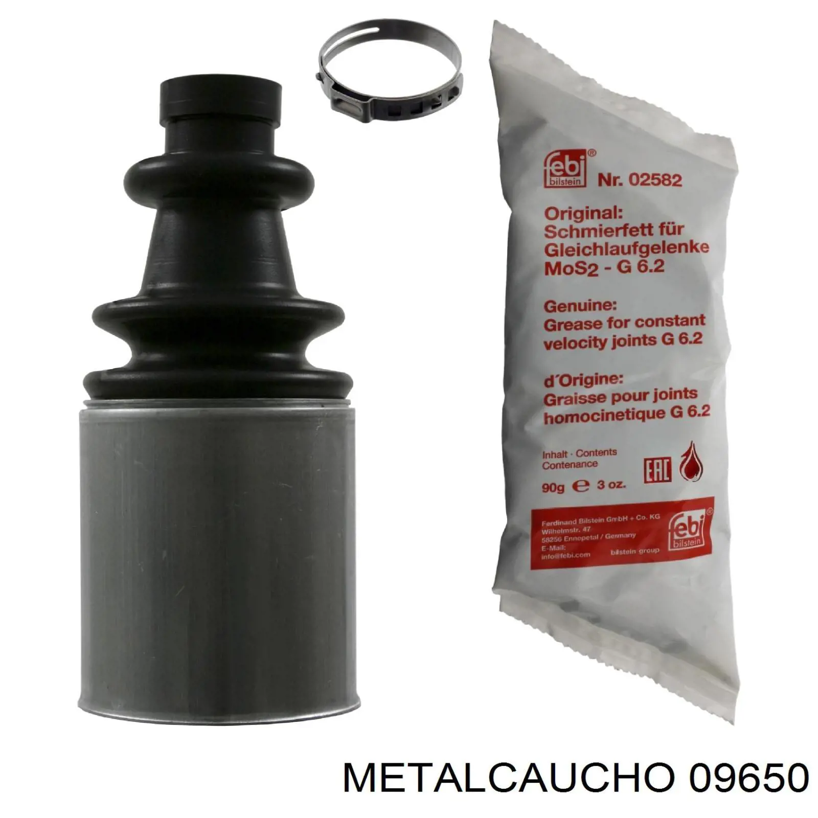 09650 Metalcaucho Mangueira (cano derivado) de intercooler