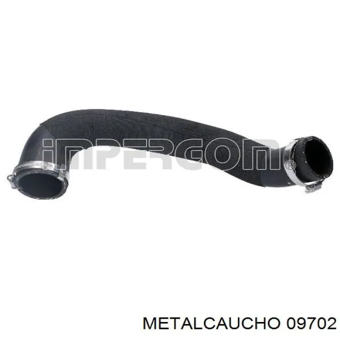 09702 Metalcaucho Mangueira (cano derivado) de intercooler