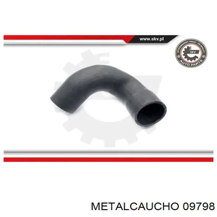 Cano derivado do sistema de recirculação dos gases de escape EGR Metalcaucho 09798 preço, a partir de 17,91 USD