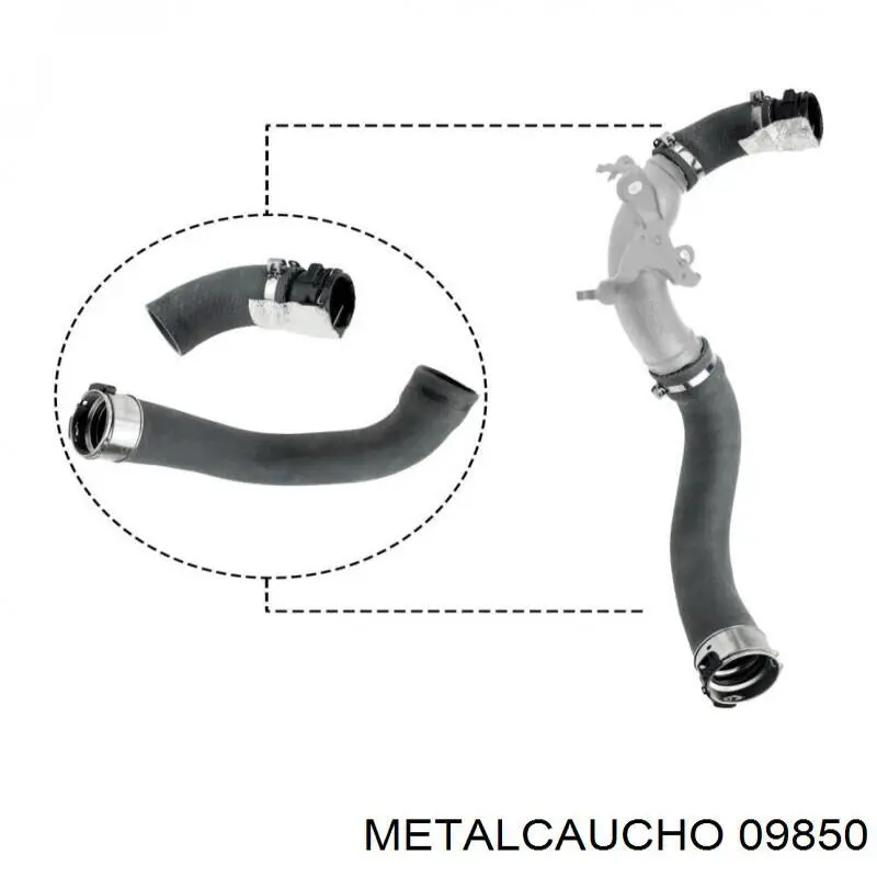 Mangueira (cano derivado) de intercooler Metalcaucho 09850 preço, a partir de 42,44 USD