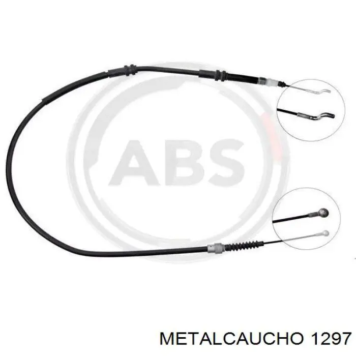 Compre 1297 Metalcaucho Bota de proteção externa de junta homocinética do semieixo dianteiro