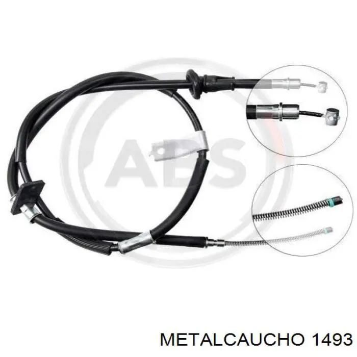 Bota de proteção externa de junta homocinética do semieixo dianteiro 1493 Metalcaucho