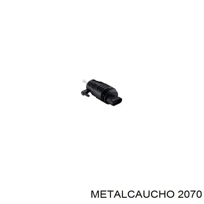 Bomba de motor de fluido para lavador de vidro dianteiro 2070 Metalcaucho