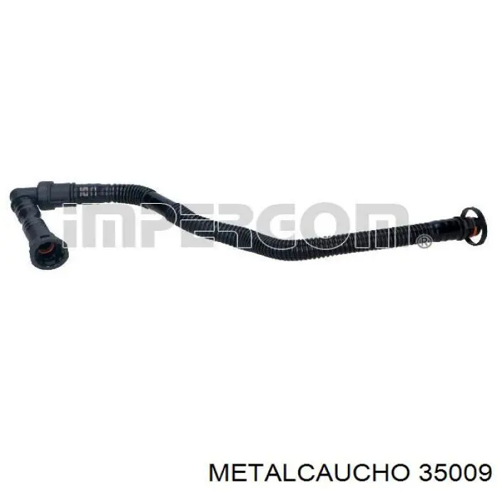 35009 Metalcaucho Cano derivado de ventilação de cárter (de separador de óleo)