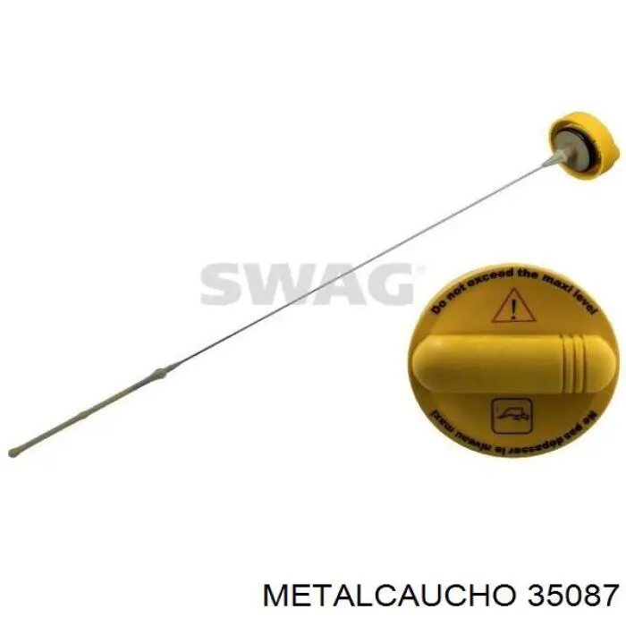 35087 Metalcaucho Proteção interna da correia do mecanismo de distribuição de gás