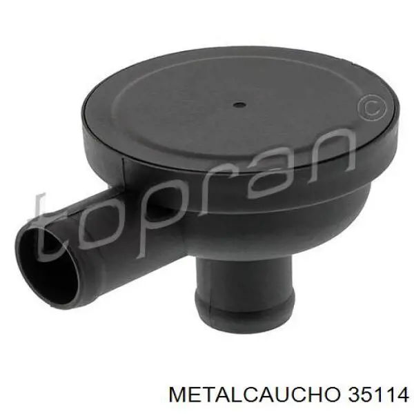 35114 Metalcaucho Válvula PCV de ventilação dos gases de cárter