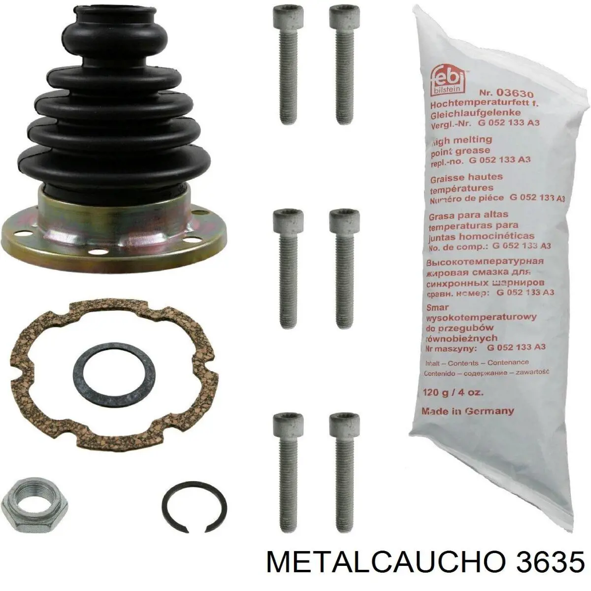 Compre 3635 Metalcaucho Tanque de expansão do sistema de esfriamento