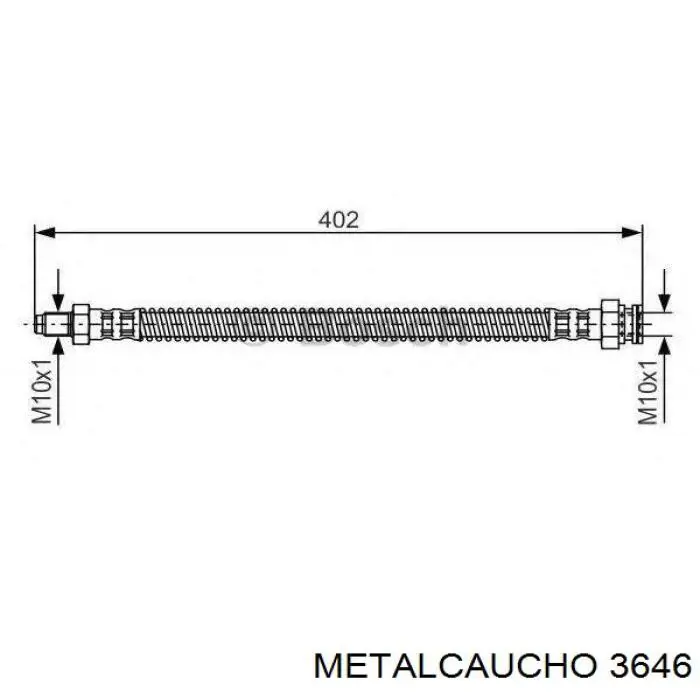 Compre 3646 Metalcaucho Caixa do termostato
