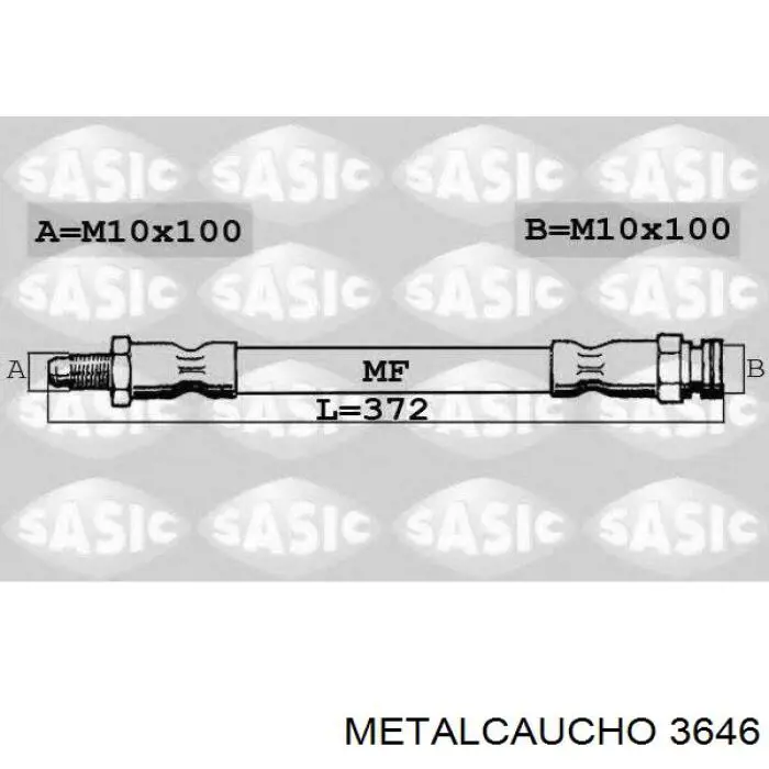 Compre 3646 Metalcaucho Caixa do termostato