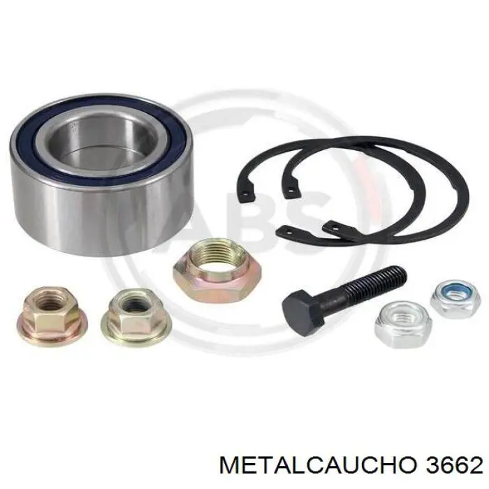Mangueira (cano derivado) de bomba de água de admissão 3662 Metalcaucho