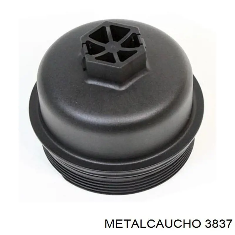 3837 Metalcaucho Tampa do filtro de óleo