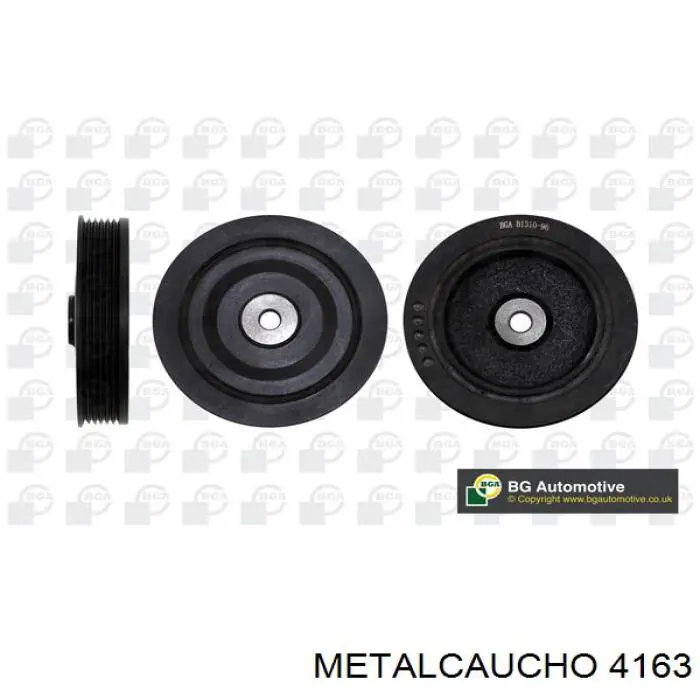 Polia de cambota 4163 Metalcaucho