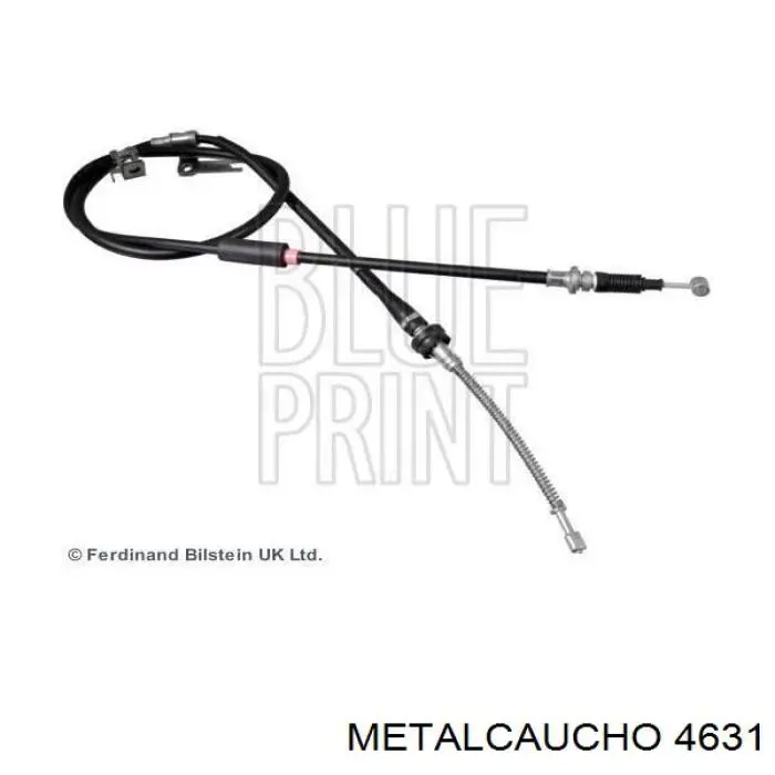 Coxim (suporte) traseiro de motor 4631 Metalcaucho