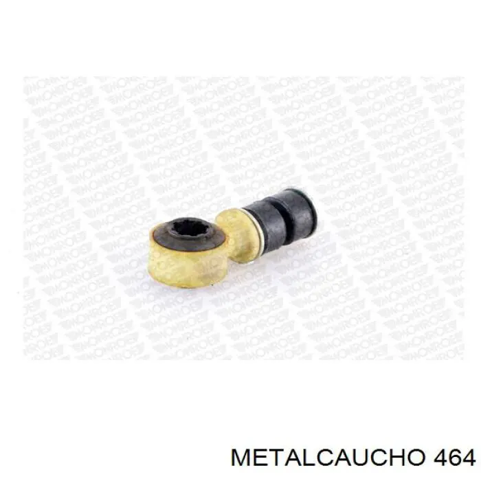 00464 Metalcaucho Bloco silencioso dianteiro do braço oscilante inferior
