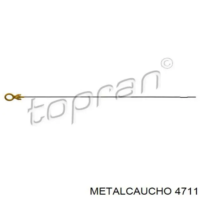 Compre 4711 Metalcaucho Braçadeira do silenciador traseira