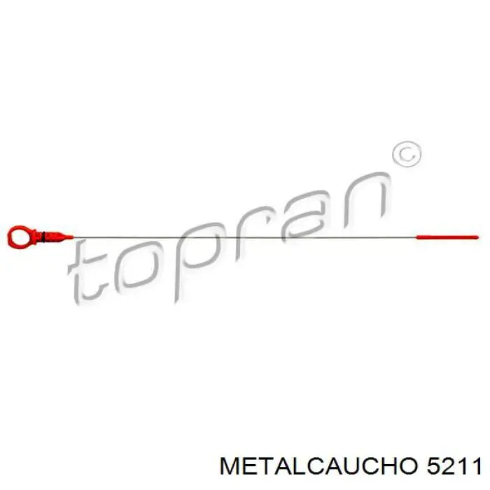 Compre 5211 Metalcaucho Sonda (indicador) do nível de óleo no motor