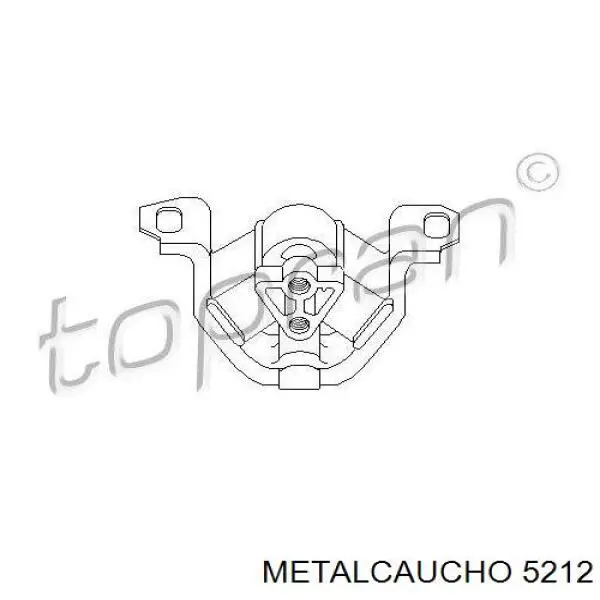 5212 Metalcaucho Sonda (indicador) do nível de óleo no motor