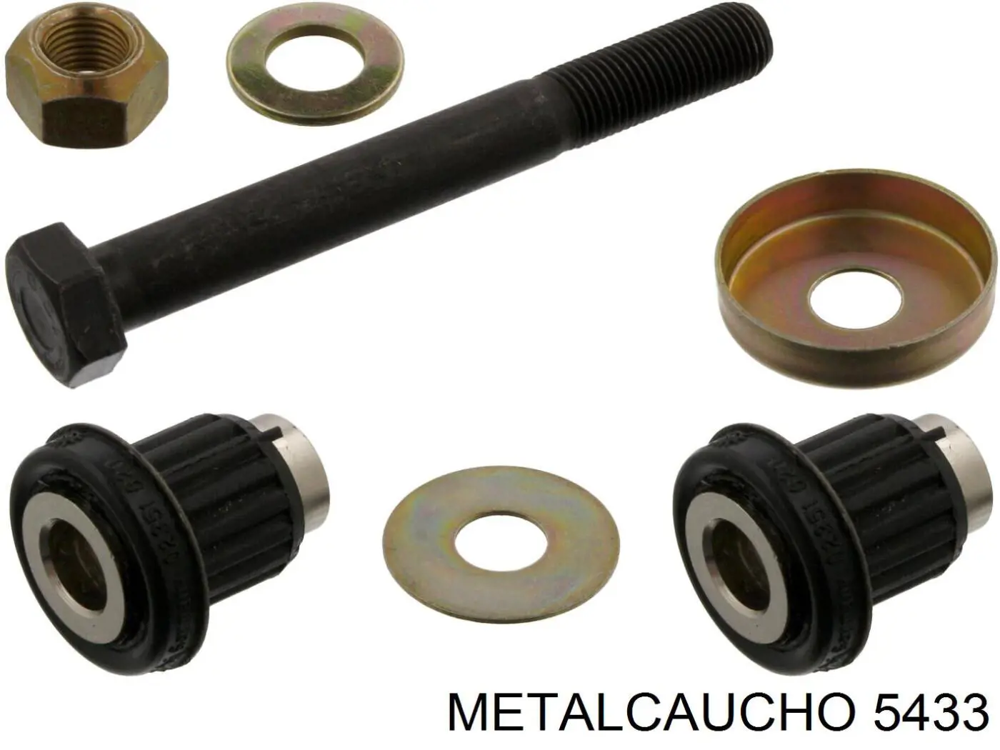 Bloco silencioso de viga traseira (de plataforma veicular) Metalcaucho 5433 preço, a partir de 18,84 USD