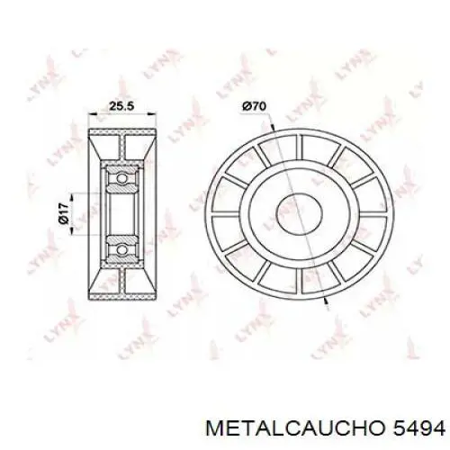 Compre 5494 Metalcaucho 