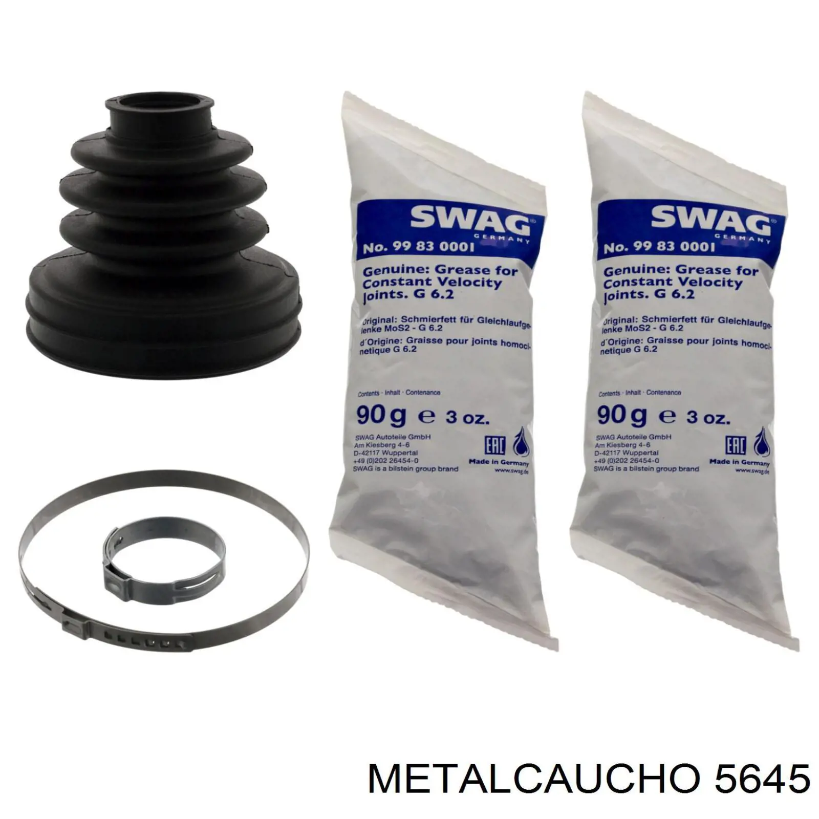Engrenagem de cadeia da roda dentada da árvore distribuidora de motor 5645 Metalcaucho
