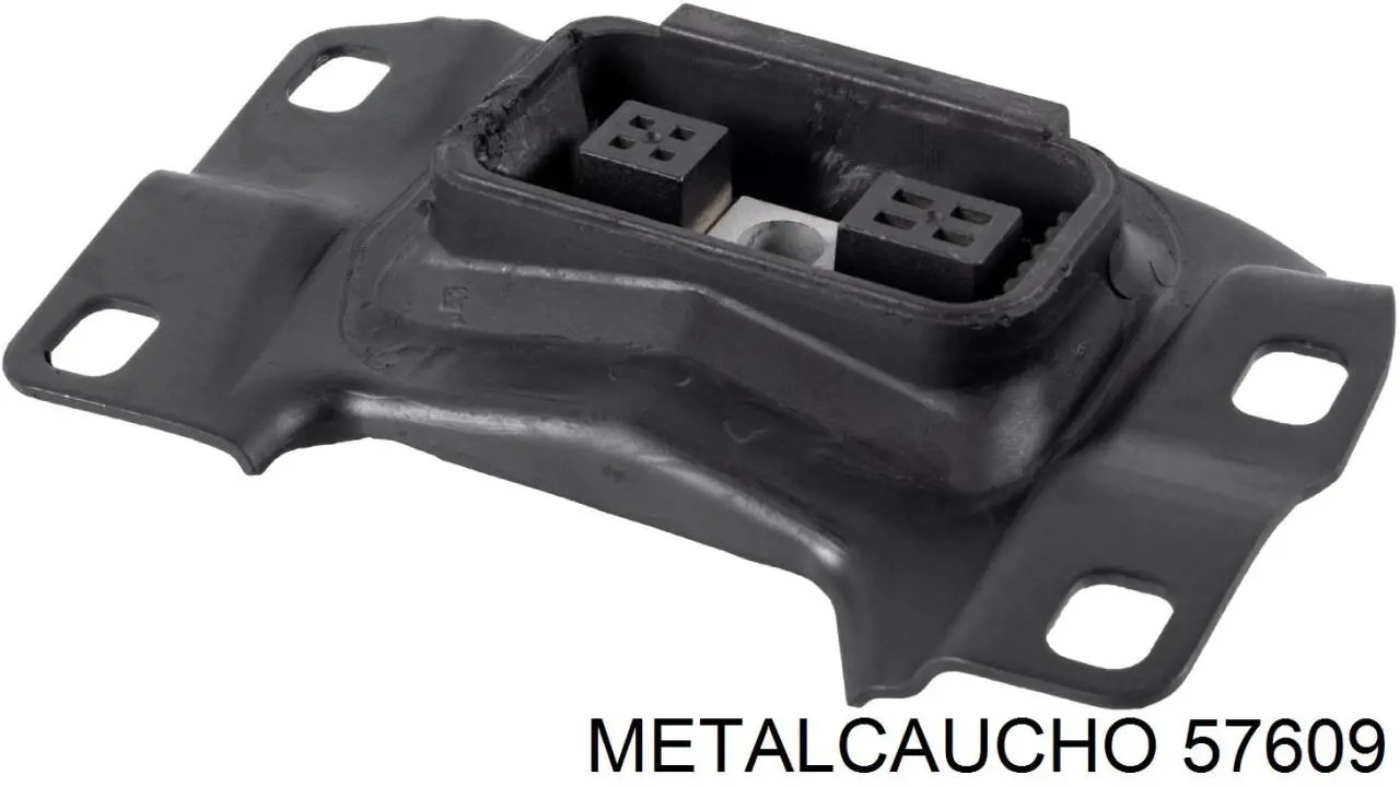 Coxim de transmissão (suporte da caixa de mudança) Metalcaucho 57609 preço, a partir de 61,98 USD