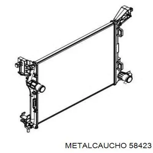 Flange do sistema de esfriamento (união em T) Metalcaucho 58423 preço, a partir de 9,31 USD