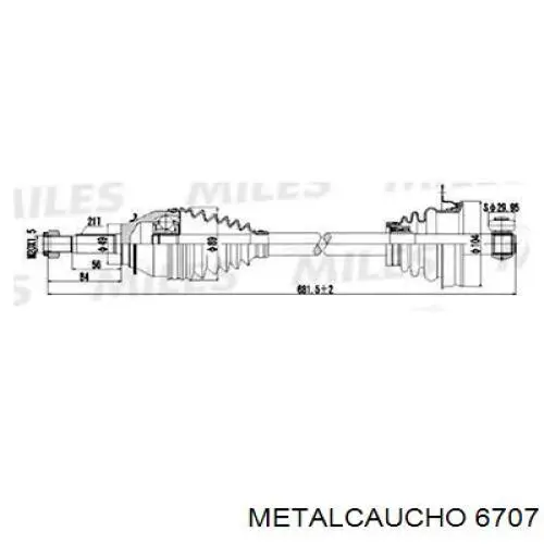 Rolamento suspenso da junta universal Metalcaucho 06707 preço, a partir de 56,82 USD