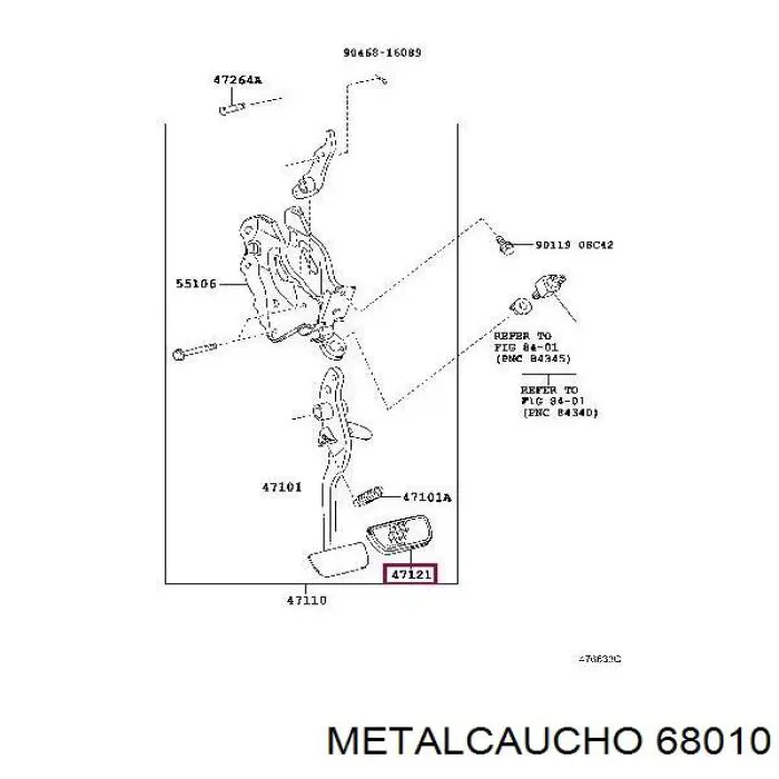 Braço de limpa-pára-brisas de vidro traseiro Metalcaucho 68010 preço, a partir de 23,43 USD