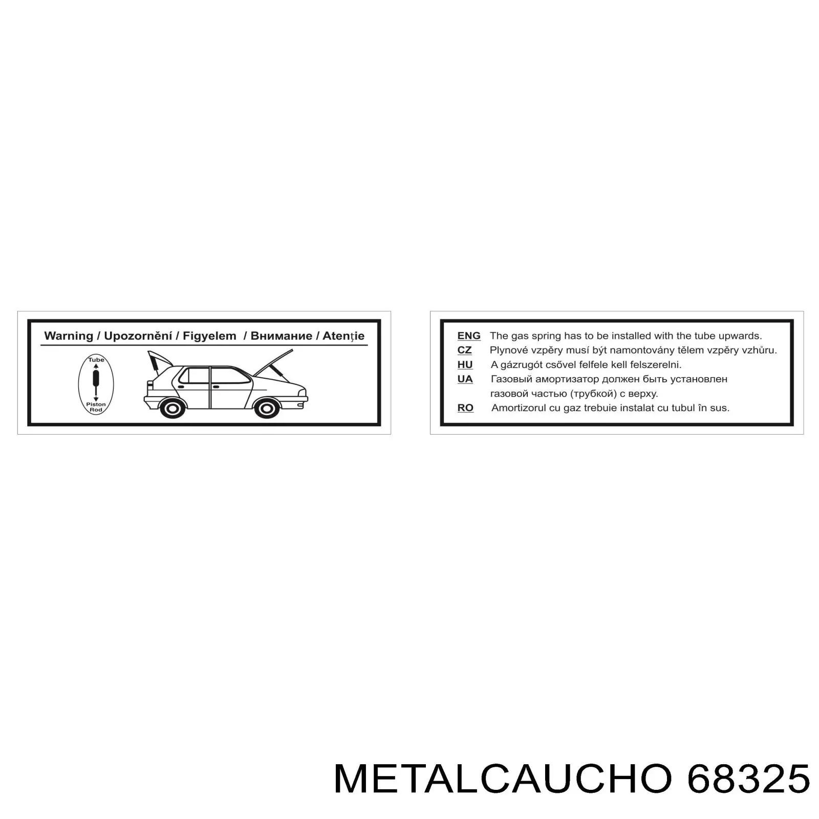 Limpa-pára-brisas de vidro traseiro Metalcaucho 68325 preço, a partir de 13,92 USD