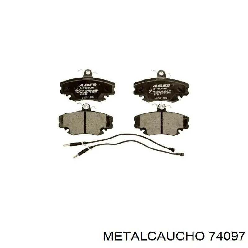 Compre 74097 Metalcaucho Rolamento de cubo dianteiro