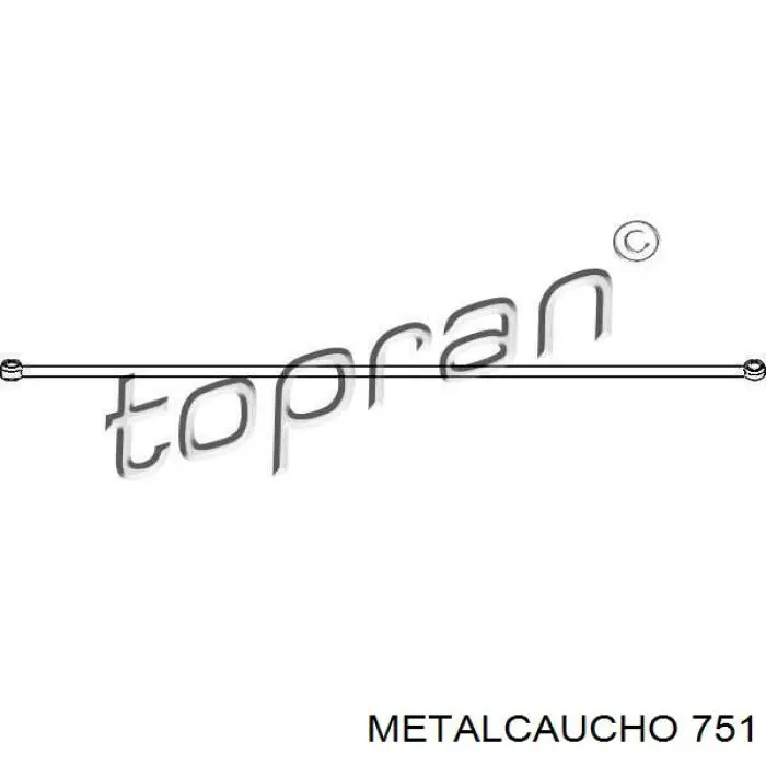 Coxim (suporte) traseiro de motor 030814 Cautex