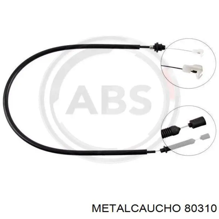 Compre 410398 Adriauto Cabo/pedal de gás (de acelerador)