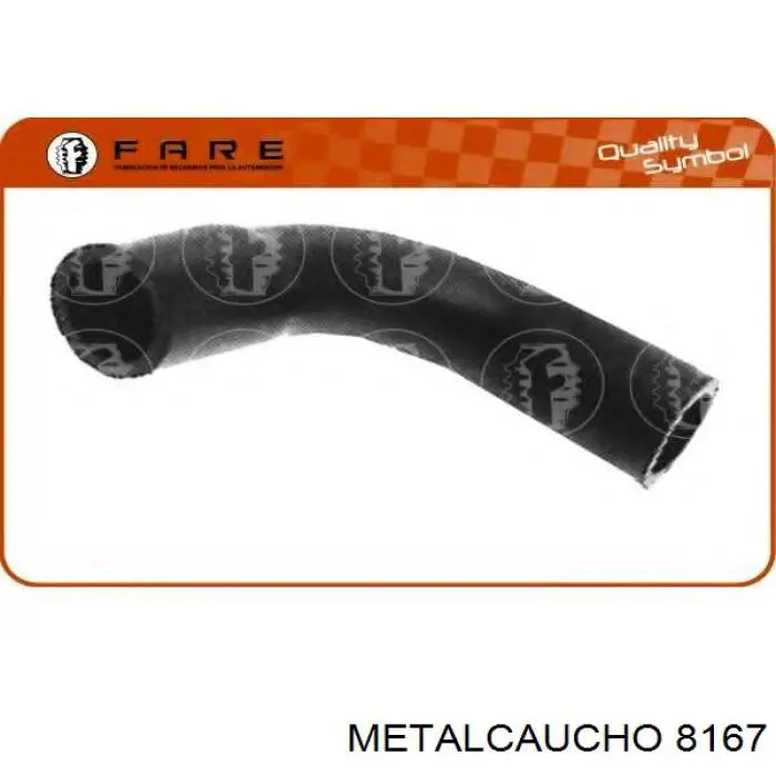 Cano derivado de ventilação de cárter (de separador de óleo) 8167 Metalcaucho