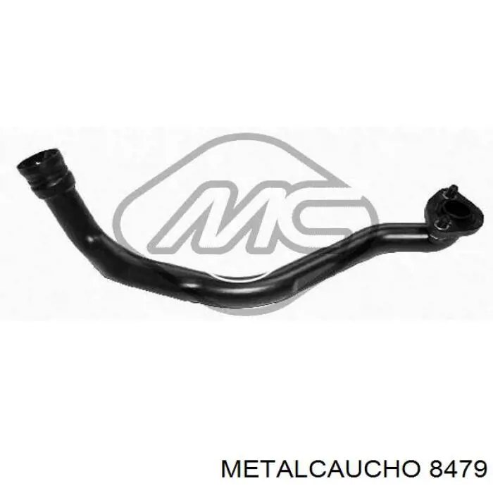 Compre 8479 Metalcaucho Mangueira (cano derivado) inferior do radiador de esfriamento