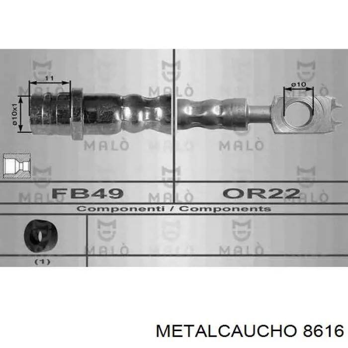 Compre 036777 Cautex Mangueira inferior do tanque de expansão
