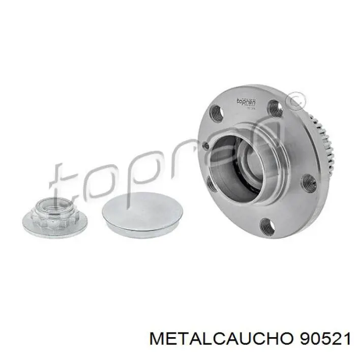 Compre 90521 Metalcaucho Cubo traseiro